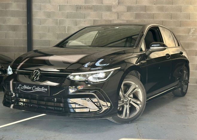 Volkswagen Golf VIII TDI 150 FINITION R LINE IQ LIGHT DS Noir de 2022