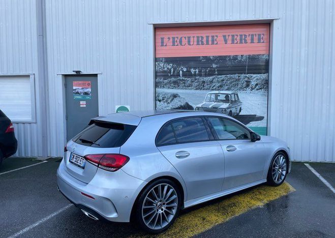 Mercedes Classe A 220 AMG LINE 245 ch 7 GTRONIC 4 MATIC TO Gris de 2019