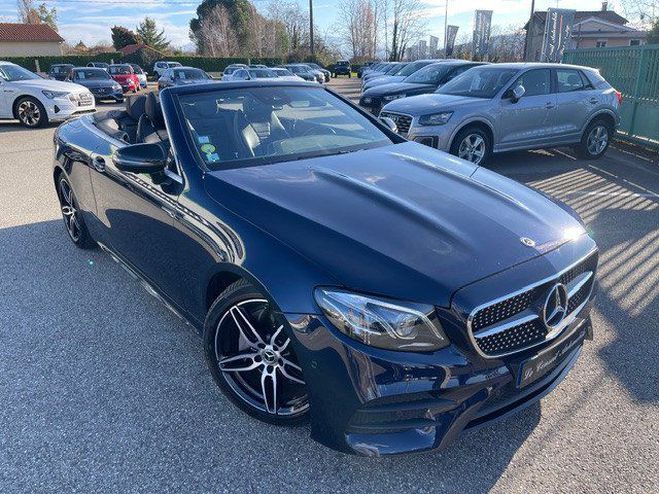 Mercedes Classe E CABRIOLET 220 D 194CH AMG LINE 9G-TRONIC Bleu F de 2020