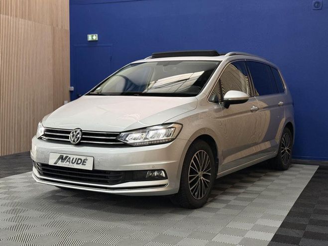 Volkswagen Touran 7 PLACES 1.6 TDI 115 CH DSG7 CARAT GRIS de 2019