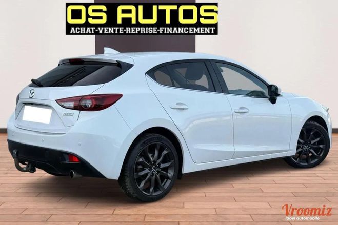 Mazda 3 1.5 SKYACTIV-D 105 DYNAMIQUE + CAMERA (5 Blanc de 2016