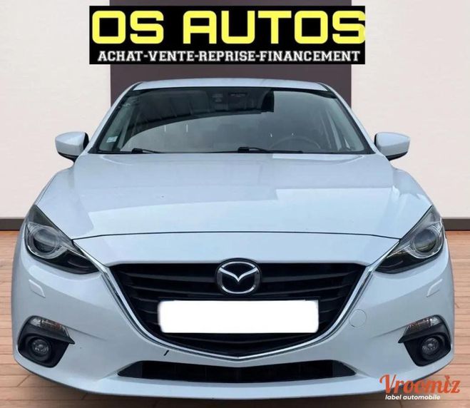 Mazda 3 1.5 SKYACTIV-D 105 DYNAMIQUE + CAMERA (5 Blanc de 2016