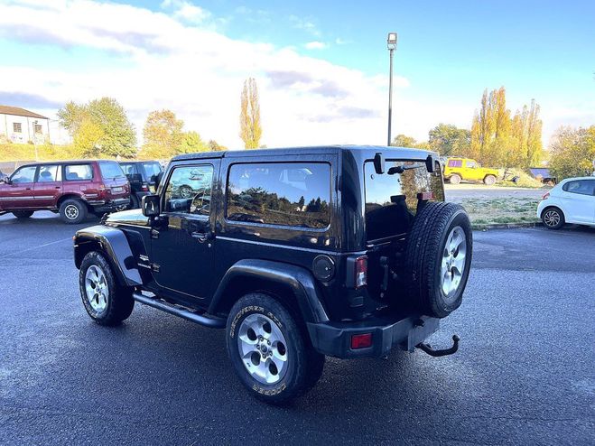 Jeep Wrangler JK 2.8 L CRD 200 CV BVA Sahara Noir de 2013