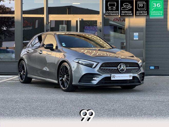 Mercedes Classe A 200 - 177 AMG Line - camera 360 - pack p GRIS MONTAGNE M�TALLIS�E de 2018