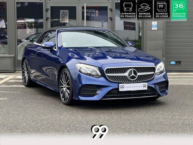 Mercedes Classe E Cabriolet 300 d - BVA 9G-Tronic - BM 238 BLEU FONCE de 2020
