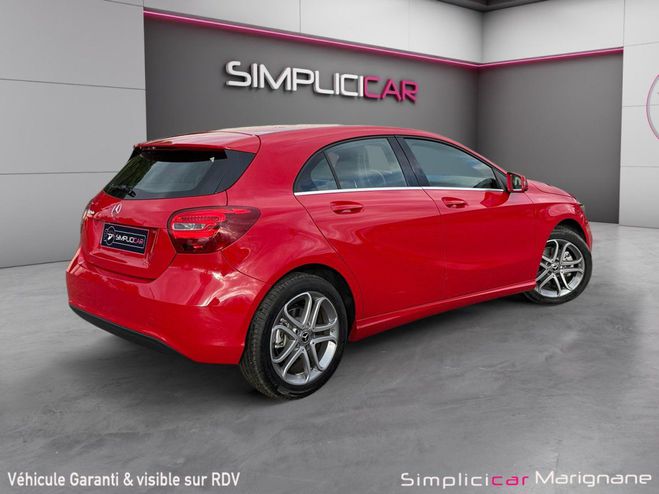 Mercedes Classe A 180 BVM6 INSPIRATION - 1 ERE MAIN - CAME Rouge de 2017