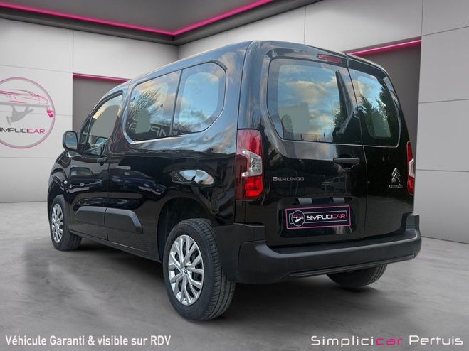 Citroen Berlingo 1.5 BlueHDI 100 S S Feel climatisation B Noir de 2023