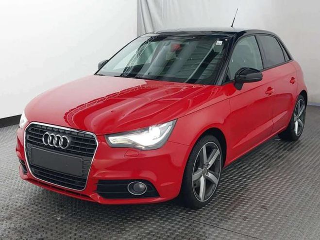 Audi A1 Sportback 1.4 TFSI 122 CH Admired S-line Rouge de 2013
