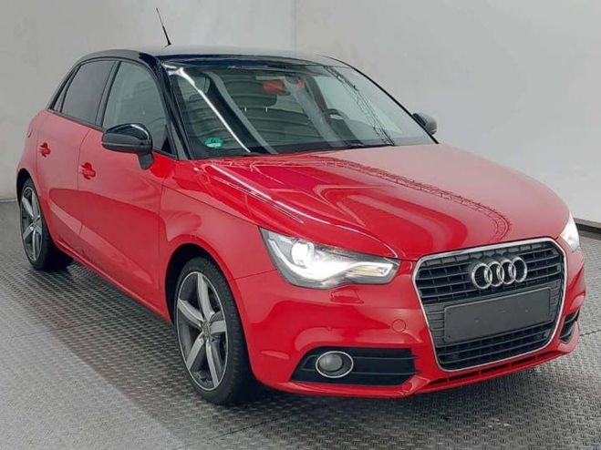 Audi A1 Sportback 1.4 TFSI 122 CH Admired S-line Rouge de 2013
