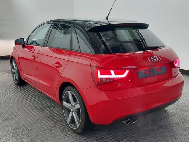 Audi A1 Sportback 1.4 TFSI 122 CH Admired S-line Rouge de 2013