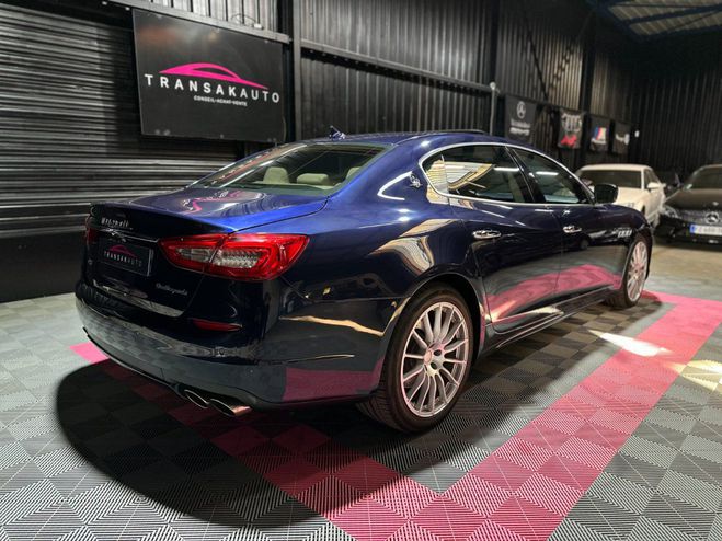 Maserati Quattroporte V6 3.0 Bi-Turbo 410 S Q4 A Bleu de 2015