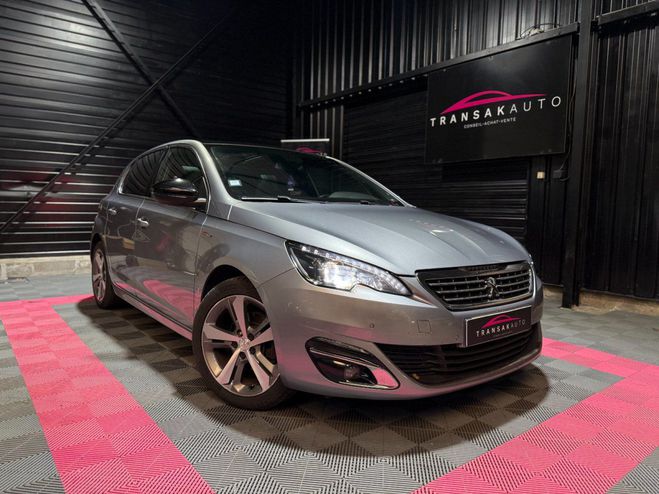 Cliquer pour voir la photo suivante Peugeot 308 1.6 BlueHDi 120ch SS BVM6 GT Line Gris de 2016