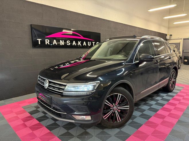 Volkswagen Tiguan 2.0 TDI 150 DSG7 Carat / Toit Ouvrant /  Noir de 2017