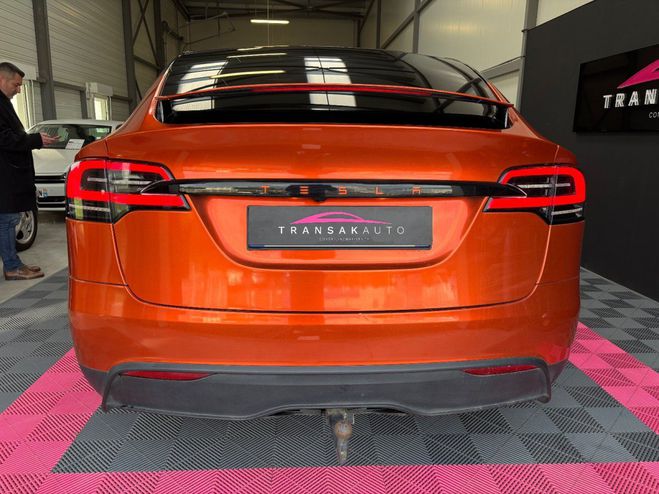 Tesla Model X Dual-Motor AWD 7 Places ( Covering Orang Blanc de 2023