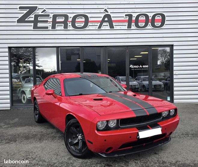 Dodge Challenger 3,6 V6 Carplay Carte grise Fran�aise Rouge de 2011