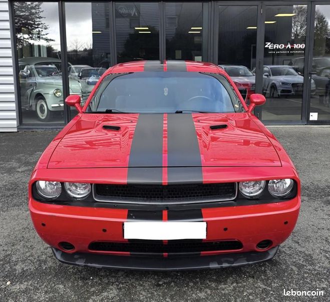 Dodge Challenger 3,6 V6 Carplay Carte grise Fran�aise Rouge de 2011