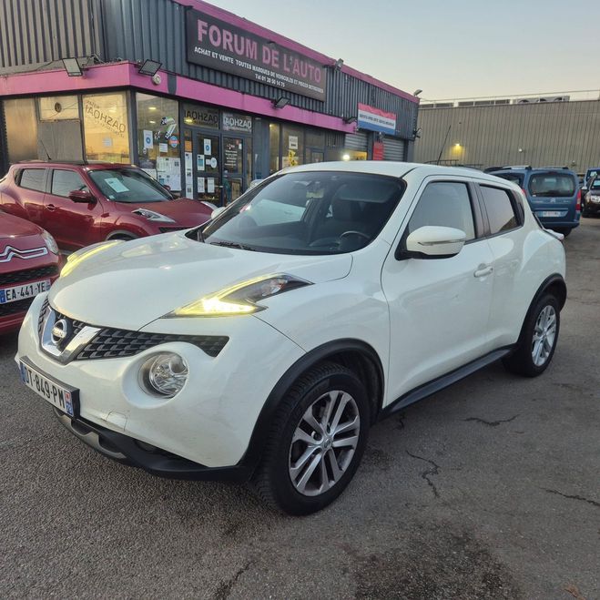 Nissan Juke (2) 1.6 117 CONNECT EDITION BO�TE AUTOMA Blanc de 2014