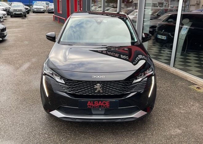 Peugeot 3008 1.5 BLUEHDI 130CH S&S ACTIVE PACK EAT8 Noir de 2022
