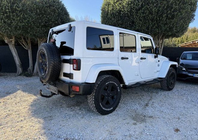 Jeep Wrangler UNLIMITED 2.8 CRD 200CH FAP ARCTIC BVA Blanc de 2012