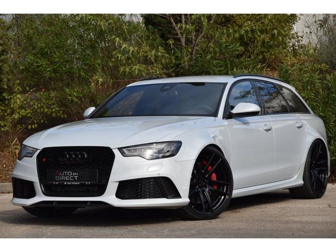 Audi A6 Avant RS6 Quattro 4.0i V8 TFSI - 560 - B blanc de 2014