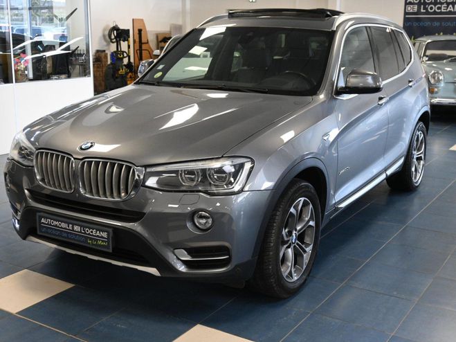 BMW X3 F25 LCI xDrive30d 258ch xLine A Gris de 2016
