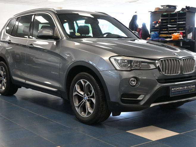 BMW X3 F25 LCI xDrive30d 258ch xLine A Gris de 2016