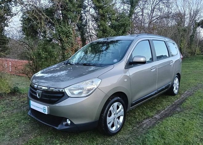 Dacia Lodgy 1.2 TCe 115 Prestige 7 places Moteur ave Beige de 2013