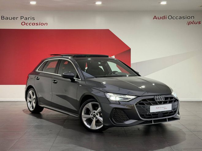 Cliquer pour voir la photo suivante Audi A3 Sportback TFSI Mild Hybrid 150 S tronic Daytona Gray Pearl Effect de 2025