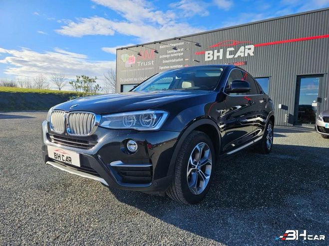BMW X4 3.0 D 260 X-LINE XDRIVE BVA Noir de 2017