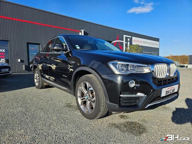 BMW X4 3.0 D 260 X-LINE XDRIVE BVA Noir de 2017