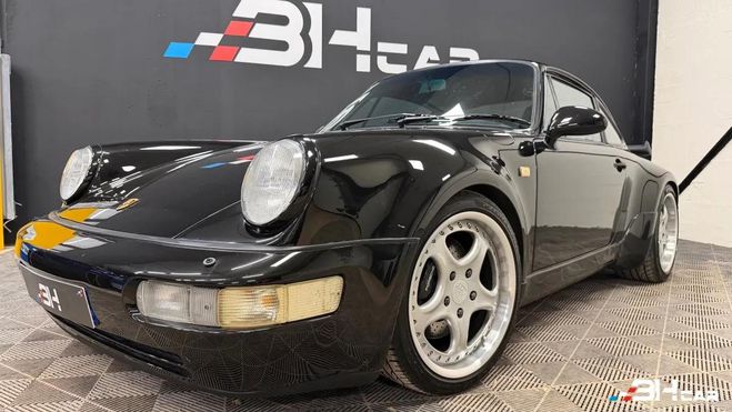 Porsche 911 964 Turbo / Enti�rement restaur�e m�cani Noir de 1991