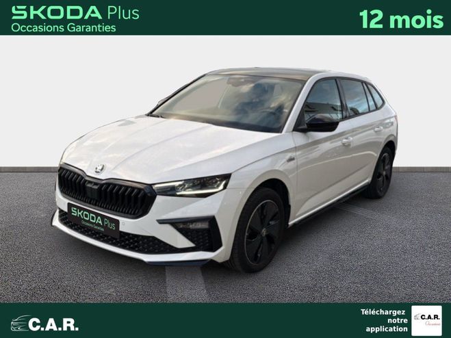 Skoda Scala 1.0 TSI Evo 2 116 ch DSG7 Monte-Carlo Blanc de 2024