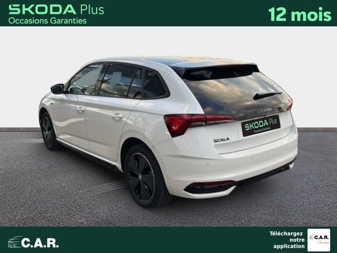 Skoda Scala 1.0 TSI Evo 2 116 ch DSG7 Monte-Carlo Blanc de 2024