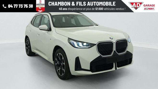 BMW X3 G45 20D XDRIVE 197 CH BVA8 M SPORT Blanc de 2025