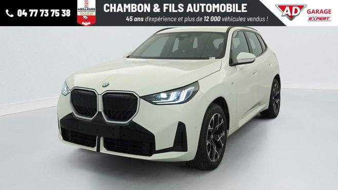 BMW X3 G45 20D XDRIVE 197 CH BVA8 M SPORT Blanc de 2025