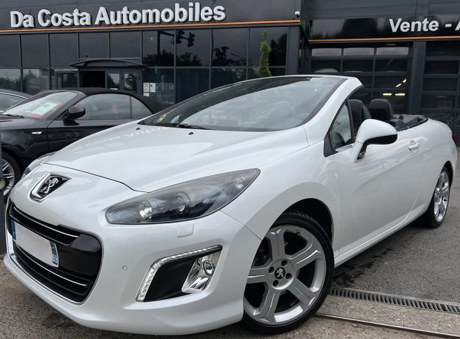 Cliquer pour voir la photo suivante Peugeot 308 CC CABRIOLET PHASE 2 FELINE HDI 160 Cv 6 Blanc de 2011