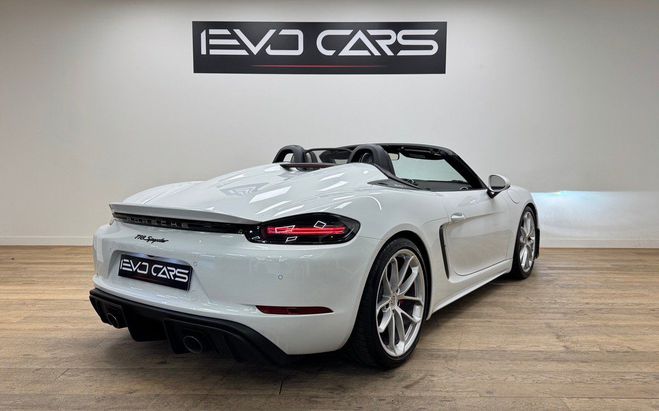 Porsche 718 Spyder 4.0 420ch / Pack Chrono / CarPlay Blanc de 2020
