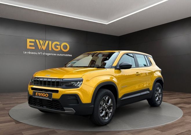 Jeep Avenger longitude-110-radar de recul-carplay-gar Jaune de 2025