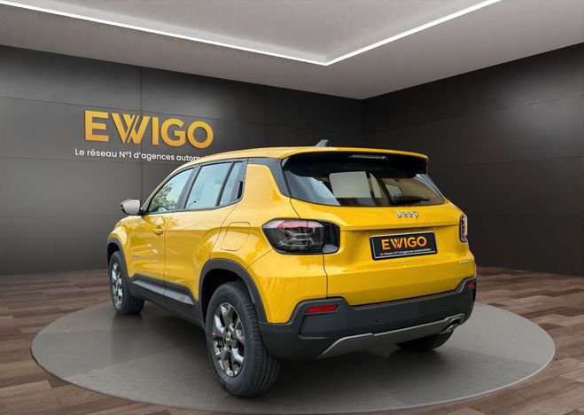 Jeep Avenger longitude-110-radar de recul-carplay-gar Jaune de 2025