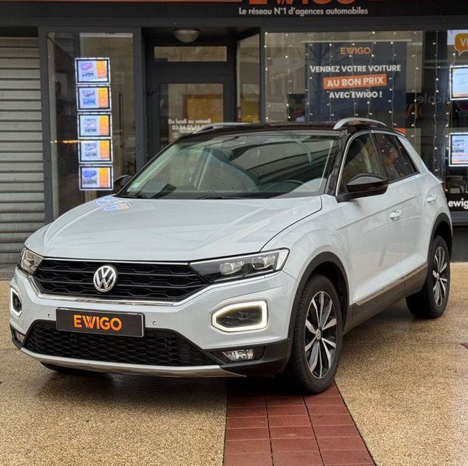 Volkswagen T Roc 1.5 tsi 150ch evo carat start-stop Blanc de 2018