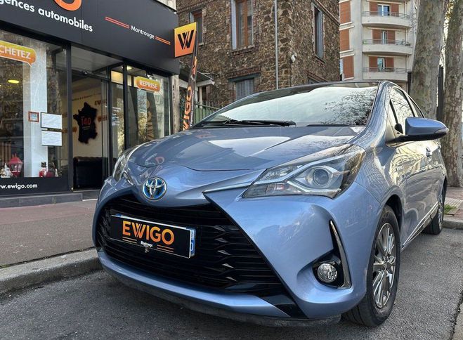 Cliquer pour voir la photo suivante Toyota Yaris 1.5 vvti 100h 75 hybrid full-hybrid dyna Bleu de 2017