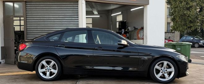 BMW Serie 4 Gran Coupe (f36) 420d 184 lounge   si�ge Bleu de 2014