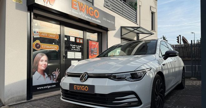 Volkswagen Golf 1.5 e-tsi 150ch mhev style dsg7 Blanc de 2021