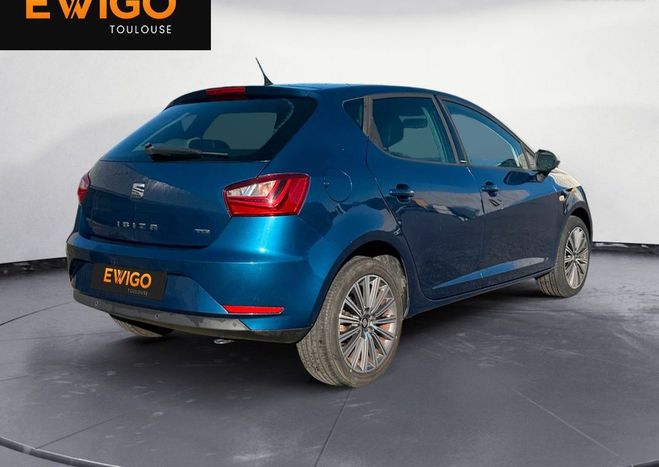 Seat Ibiza 1.2 tsi 90 ch connect carplay, radar de  Bleu de 2015