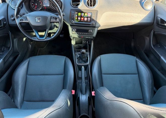 Seat Ibiza 1.2 tsi 90 ch connect carplay, radar de  Bleu de 2015