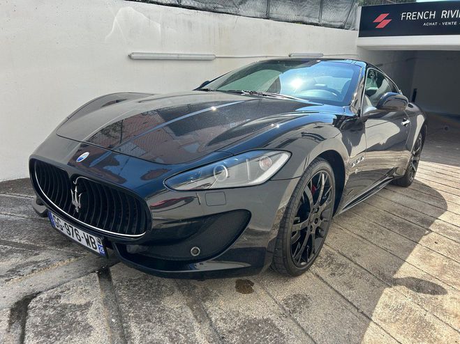 Maserati Gran Turismo S- 4.7 - V8 - BVA - Full black - GPS - F Noir M�tallis� de 2013