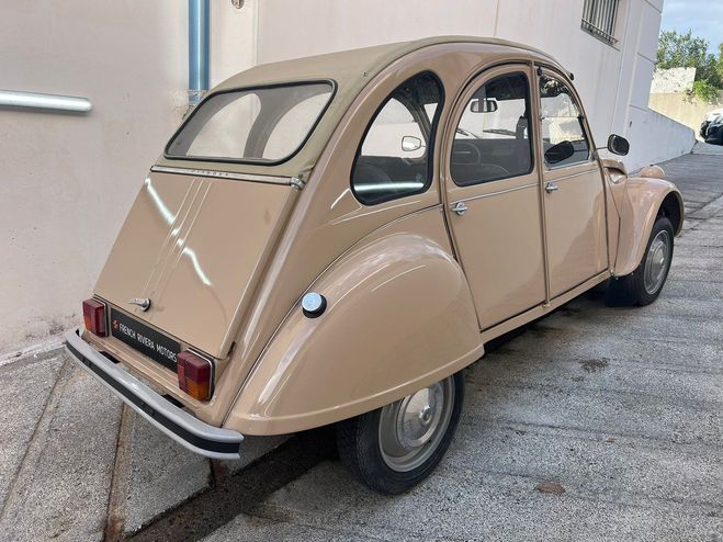 Citroen 2 CH 2 CV 1981 - Cabriolet - Enti�rement R�no Beige de 1981