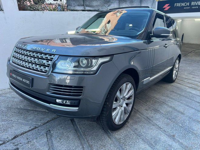 Land rover Range Rover IV - Vogue - 4.4 SDV8 - 339 CH- Toit ouv Gris Anthracite de 2015
