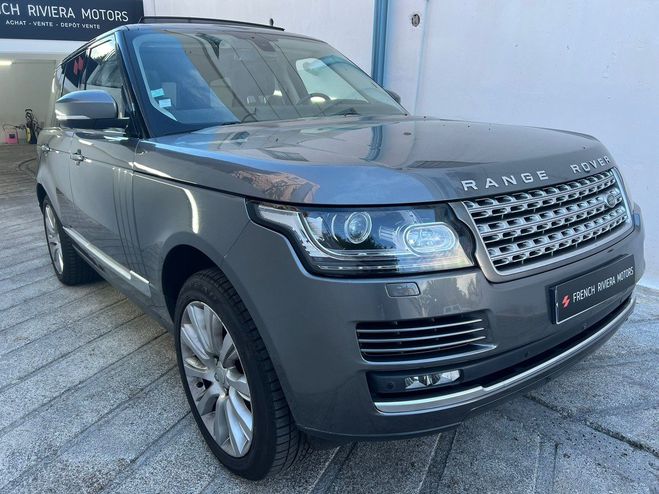 Land rover Range Rover IV - Vogue - 4.4 SDV8 - 339 CH- Toit ouv Gris Anthracite de 2015