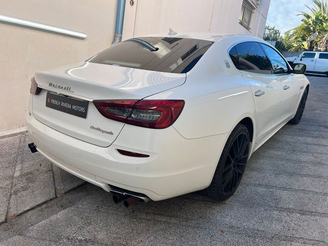 Maserati Quattroporte QUATTREOPORTE - GTS - BVA - V8 - Bi Turb Blanc de 2016